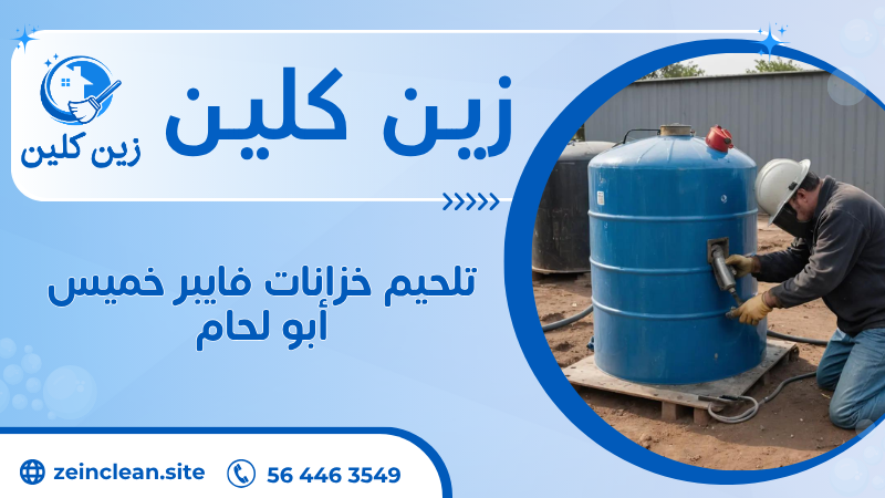 تلحيم خزانات فايبر خميس أبو لحام